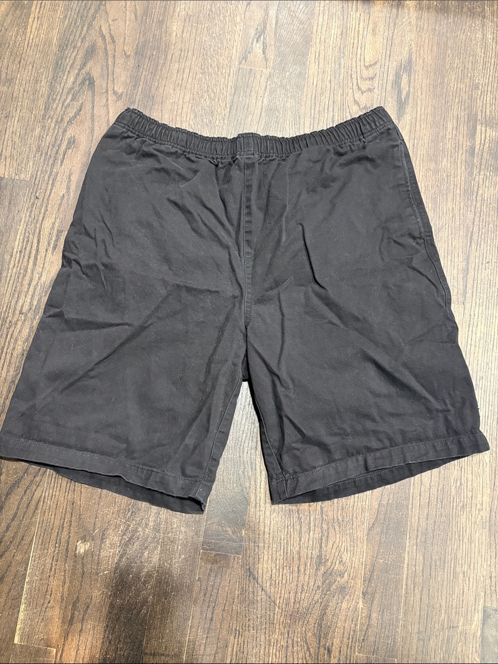 Stussy Black Athletic Drawstring Shorts